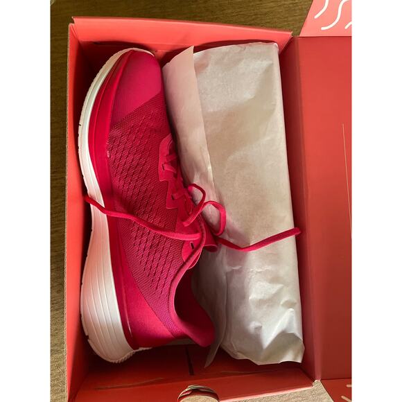 NEW Lane Eight relay Trainer Sneakers 12 Womens Hibiscus Lace Up Running Fitness - Picture 7 of 12
